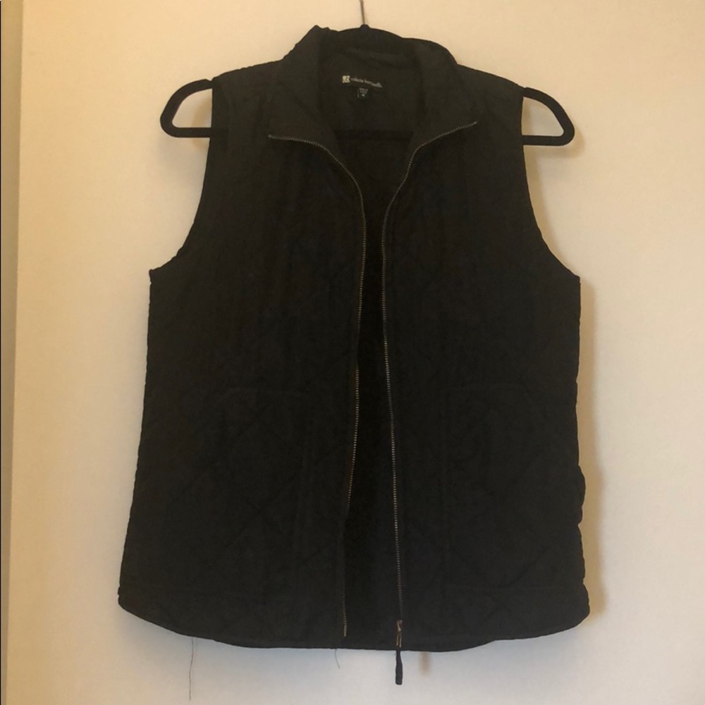 Quilted puffer vest